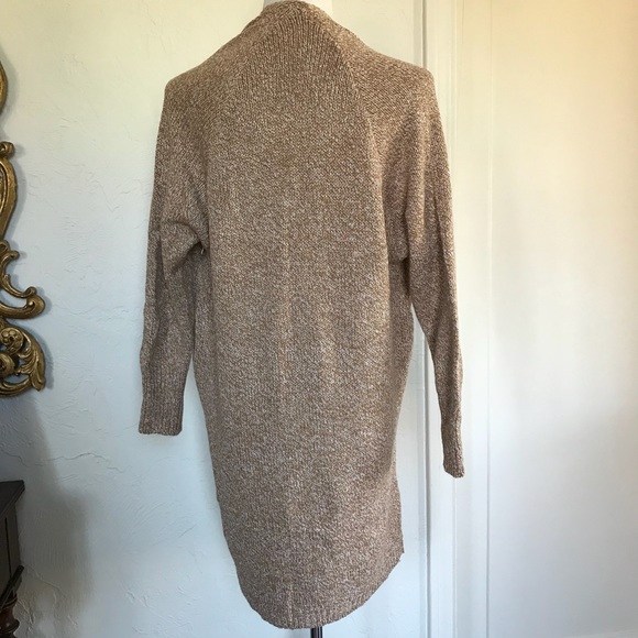 Marled camel knit cardigan - Picture 7 of 7